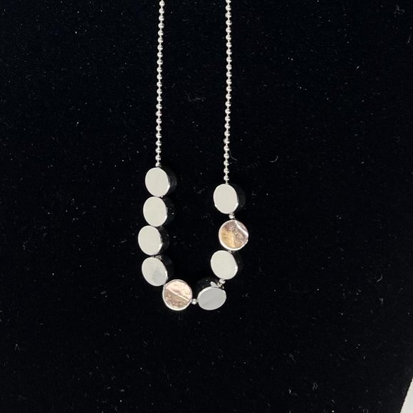 Beautiful Multi Colored Gemstone Silver Chain Necklace, Birthstones - Picture 8 of 9